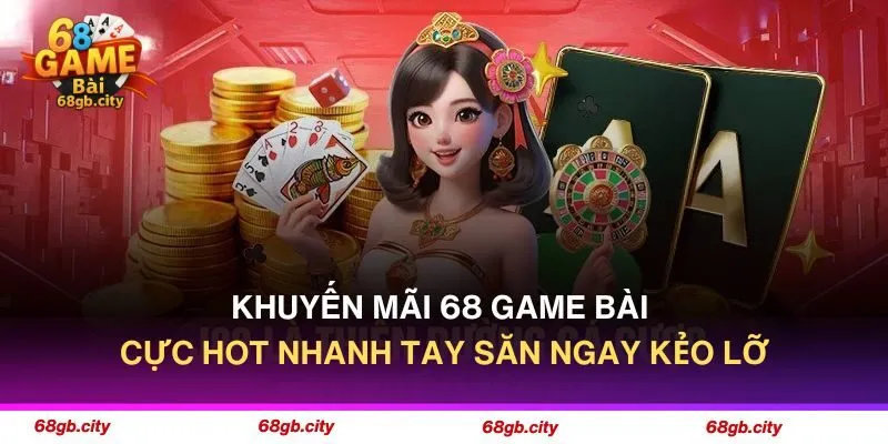 Khuyến Mãi 68 Game Bài Cực Hot Nhanh Tay Săn Ngay Kẻo Lỡ